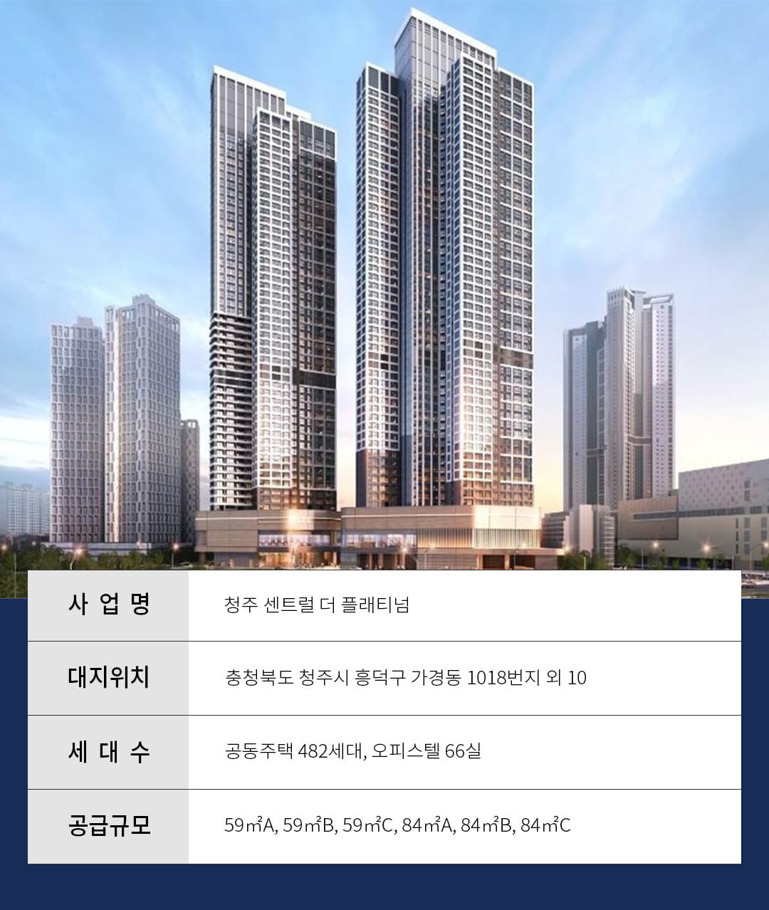 청주 센트럴 더플래티넘